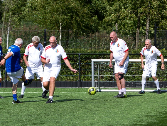 Regionale aanpak uitrol OldStars walking football succesvol